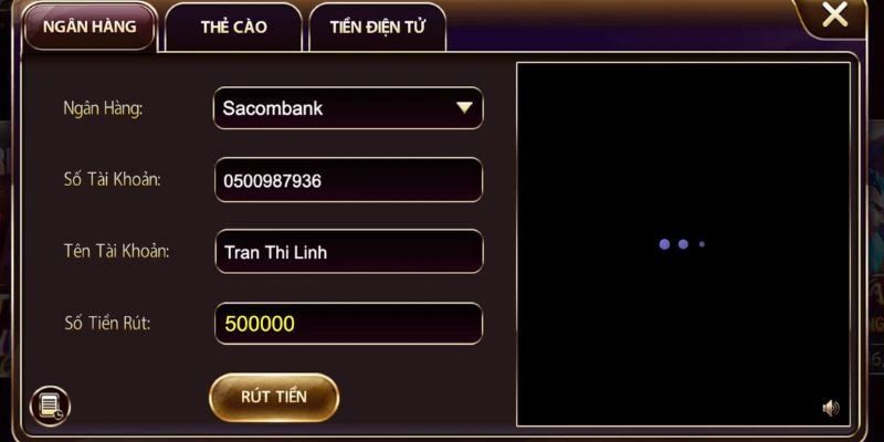 Chi tiết từng bước hướng dẫn chi tiết rút tiền SUNWIN